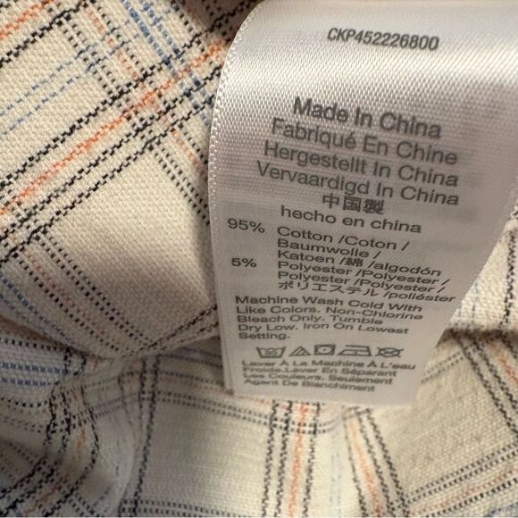 Madewell Plaid Corduroy Button Down Shirt. Size Small. Great Condition! - Picture 7 of 10